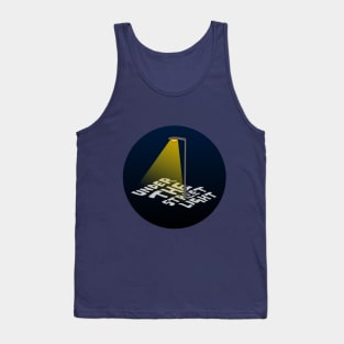 Street Light Illustration "Under The Street Light" Tank Top